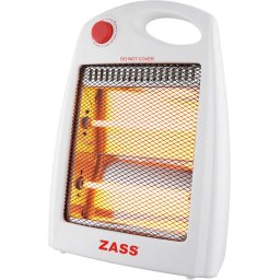 Radiator cu quartz Zass ZQH 02, 800W, 2 trepte, protectie la supraincalzire, protectie la rasturnare