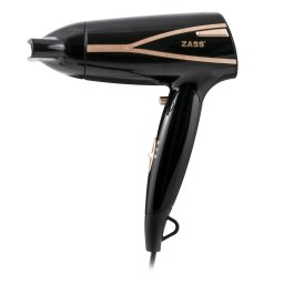 Uscator de par Travel doua trepte de temperatura maner pliabil 1600 W Negru