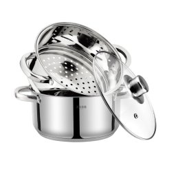 Set de gatit sub Aburi din Inox Zass Gourmet ZG-SSS 01