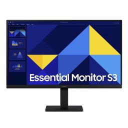 Monitor LED Essential S3 27inch Monitor IPS 1920x1080 100Hz HDMI D-sub Negru