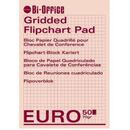 Hartie flipchart 100 x 70 cm caroiata 70 g/mp 50 coli/set
