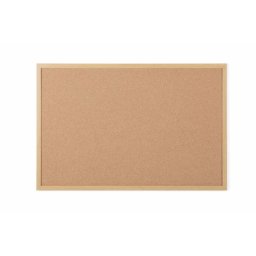 Panou pluta 90 x 120 cm rama lemn Bi-Silque Earth