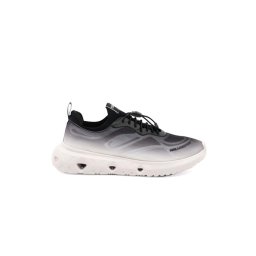 KARL LAGERFELD M Sneakers K/Kite Run Gradient Lo Sock KL54623 k01-black knit textile w/white