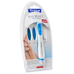 Pachet pentru ingrijire unghii format din pila electrica Trisa Nail Beauty Sonic System 668800 si rezerva Trisa Nail Beauty Sonic System Cod 668796