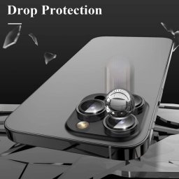Protectie Camere iPhone 15 Pro iPhone 15 Pro Max Negru