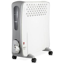 Radiator electric cu convectie Zass ZCR 02, putere 2000W, incalzire prin convectie, 3 trepte, panou digital LED, telecomanda, temporizator