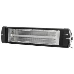 Radiator de perete cu infrarosu ZASS ZIH 01, Negru,2500 W,ncalzire rapida cu 1 element incalzire infrarosu,Termostat reglabil