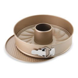 Tava tort cu 2 baze detasabile ZASS Gourmet, ZG-BW 03 culoare Bronz