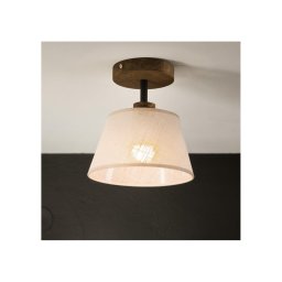 Lustră LED aplicată Brilagi ANTHONY 1xE14/60W/230V stejar nuc/bej