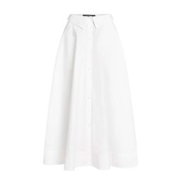 KARL LAGERFELD Fusta Poplin A2W12005 100 white
