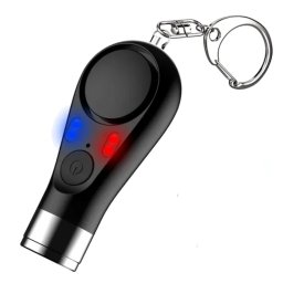 SPYpro Alarm personal cu lanternă LED mini reîncărcabilă