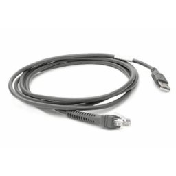 Cablu de semnal, Zebra, 2.1 m, USB, Negru