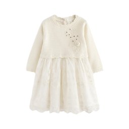 Next Rochie șamoa / ecru