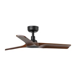 FARO 33806WT - Ventilator de tavan HEYWOOD S lemn/negru pr. 90 cm WT + DO
