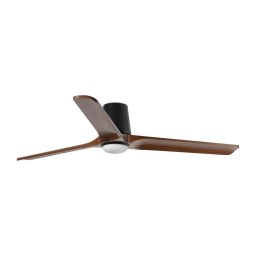 FARO 33839-1TW-LED Ventilator HEYWOOD TUB L 10W/230V pin/negru pr.132 cm+DO