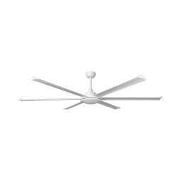 Ventilator de tavan FARO 34202 ROTTERDAM XL alb d. 200 cm + telecomandă