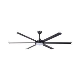 Ventilator LED de tavan FARO 34203-130 ROTTERDAM XL LED/32W/230V negru d. 200 cm + telecomandă