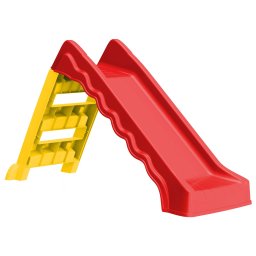 Tobogan pliabil pentru copii de interior & exterior rosu/galben GartenMobel Dekor
