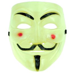Mască Anonymous Vendetta, verde deschis