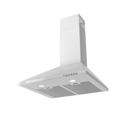 Hota Hota Decorativa, 60 cm, 320 m³/h, 3 Trepte, Filtru Aluminiu, Iluminare LED, 67 dB, Alb