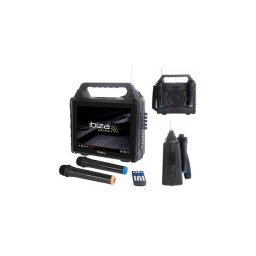 Boxa portabila SET KARAOKE CU ECRAN INCORPORAT 14.1" SI 2 MIC WIRELESS