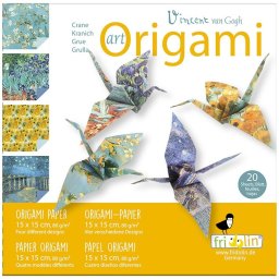 Origami pasari design Claude Monet, Fridolin