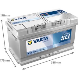 Baterie auto Varta SLI 85Ah 800A F18 585200080