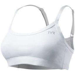 TYR Sutien Low Impact Sports alb
