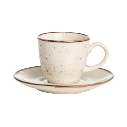 NAXOS Serviciu cafea portelan 6 persoane 90 ml