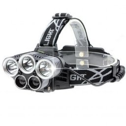 Lanterna de cap 5 LED 36W, include 2 x 18650, TL-7028-7