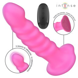 Intense Cindy Spiral Design Vibrator with Remote L Pink