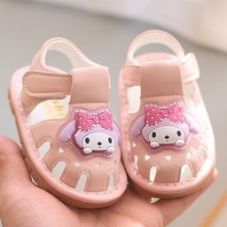 Sandalute roz cu piuitoare - Melody