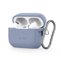 TECH-PROTECT Silicone Hook compatibila cu Apple AirPods Pro / Pro 2 Blue
