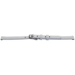 Curea dama albă 6mm - 51110