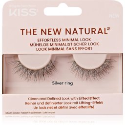 KISS The New Natural Effortless Minimal Look gene false Silver Ring 1 pereche