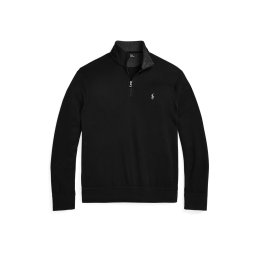 Polo Ralph Lauren Bluză de molton gri argintiu / negru