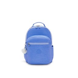 KIPLING Rucsac 'SEOUL' albastru / alb