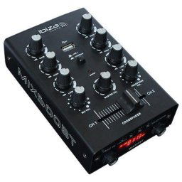 Consola DJ MIXER 2 CANALE CU BLUETOOTH SI USB