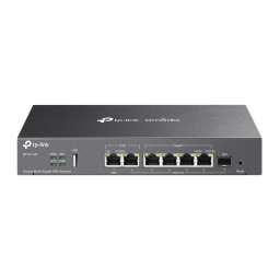 Router TP-LINK Omada Multi-Gigabit VPN, 1000Mbit, 1xWAN, 5xWAN/LAN, Negru