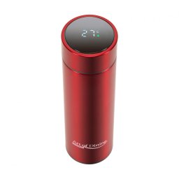 Termos Heinner Inox 450 Ml, Cu Indicator Led Pentru Temperatura,, Rosu