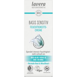 Crema hidratanta sensitiv cu aloe vera bio si jojoba bio pentru ten normal și mixt 50ml