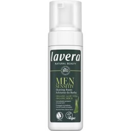 Spuma de ras sensitiv cu aloe vera bio si mesteacan bio 150ml