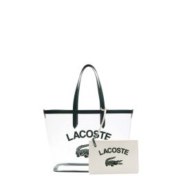 LACOSTE Geantă 3NF4930AS q67 transparent sinople