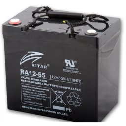 RITAR RA12-55-F11 12V/55Ah închis baterii cu plumb
