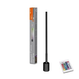 Lampadar LED RGBW dimabil SMART+ FLOOR LED/8W/230V Wi-Fi negru Ledvance + telecomandă