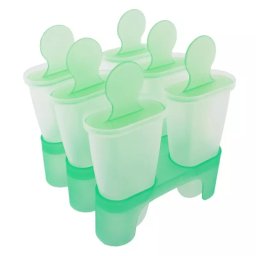 Set 6 forme pentru inghetata, Gonga® Verde