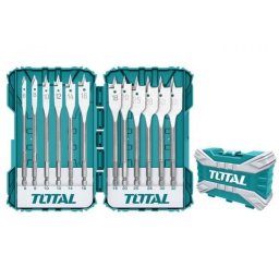 TOTAL - Set 12 buc burghie plate pentru lemn