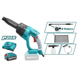 TOTAL - Aparat de spalat cu presiune - Li-Ion - 20 - fara acumulator si incarcator