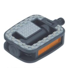 PEDALE City - PP (Polipropilena) + TPR (antiderapant) - Cos cu bile - Ax: Otel tratat cu Bor Ma