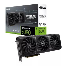 ASUS PRIME-RTX5080-O16G PRIME OC GeForce RTX 5080 16GB GDDR7 DLSS4